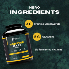 Musclemade Monster Mass Gainer | 3Kg