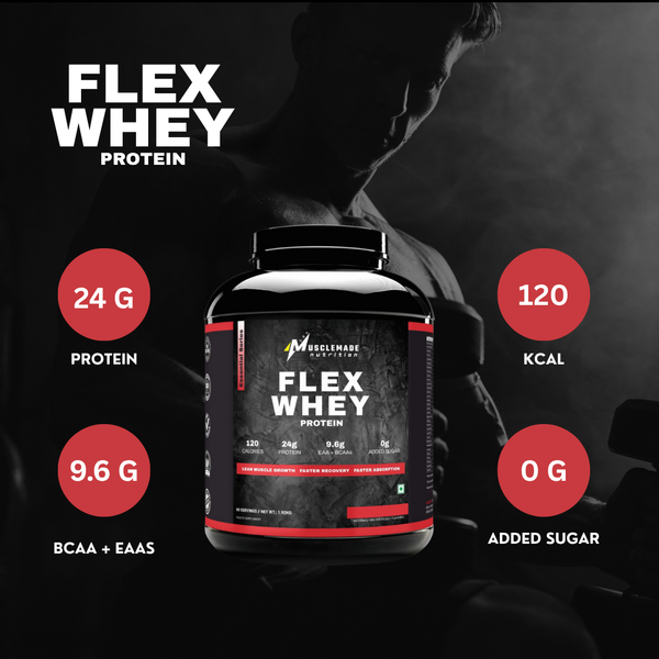 Musclemade Flex Whey | 24g Protein