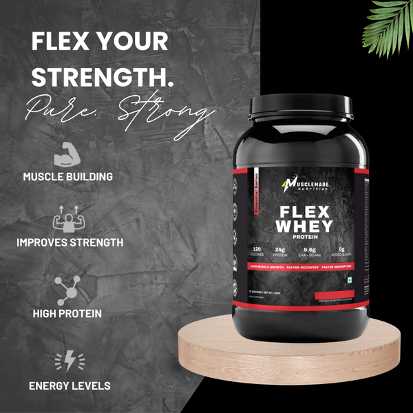 Musclemade Flex Whey | 24g Protein