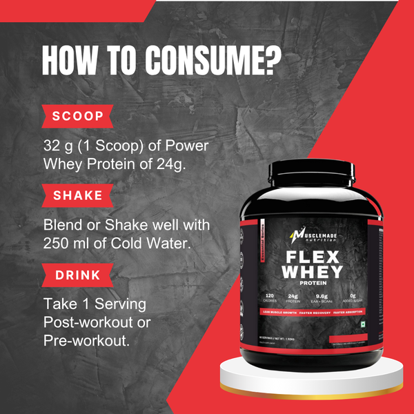 Musclemade Flex Whey | 24g Protein